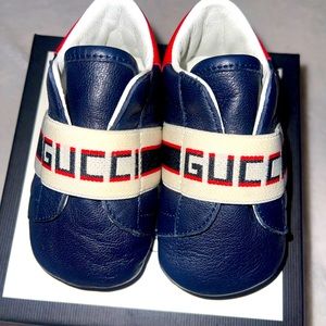 Gucci baby slip on shoes